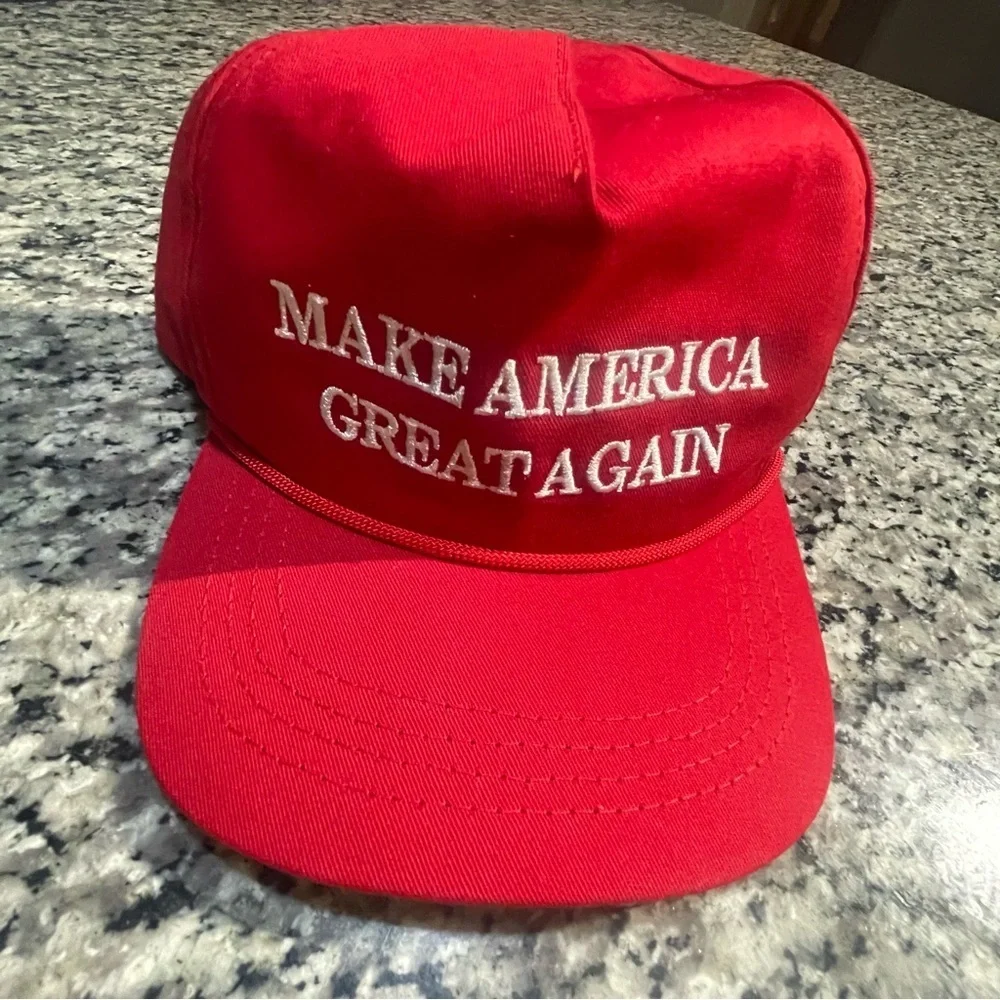 History off USA  Red Cap 2016 MAKE AMERICA GRAET AGAIN 🇺🇸 made in USA